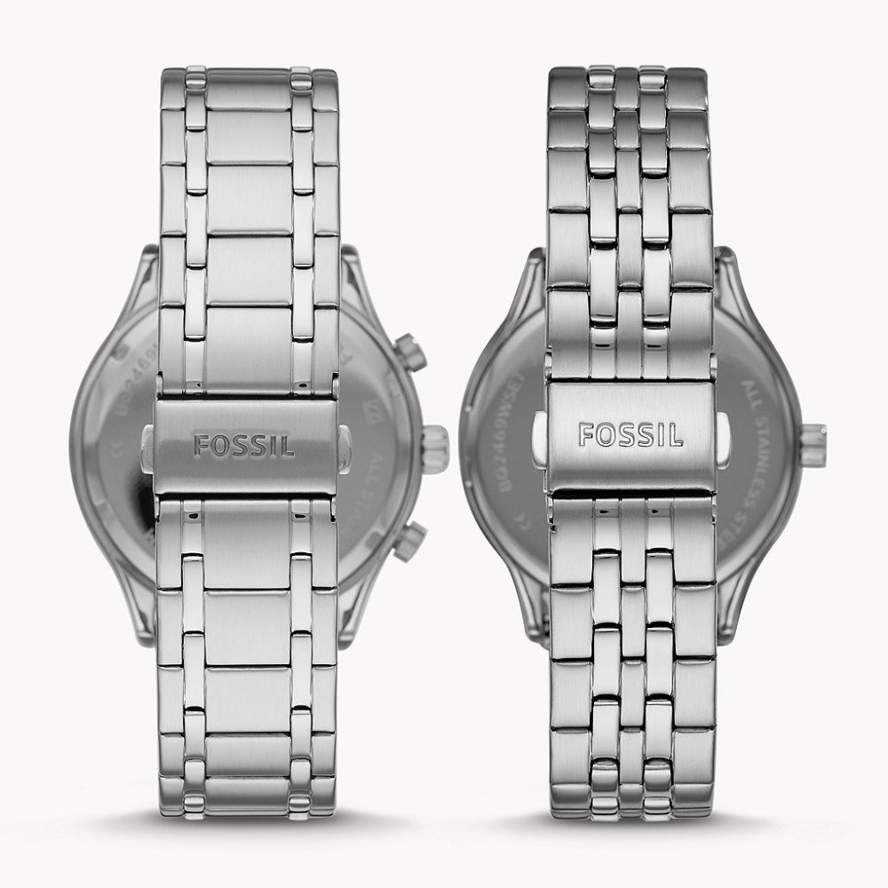 Fossil Couples Watch Gift Set His and Hers - Picture 5 of 5